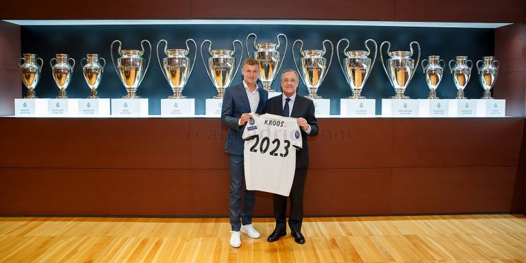 Kroos amplió su contrato con Real Madrid