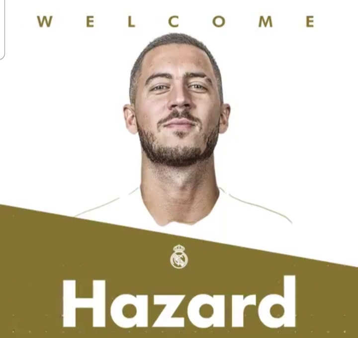 El Madrid oficializó a Hazard