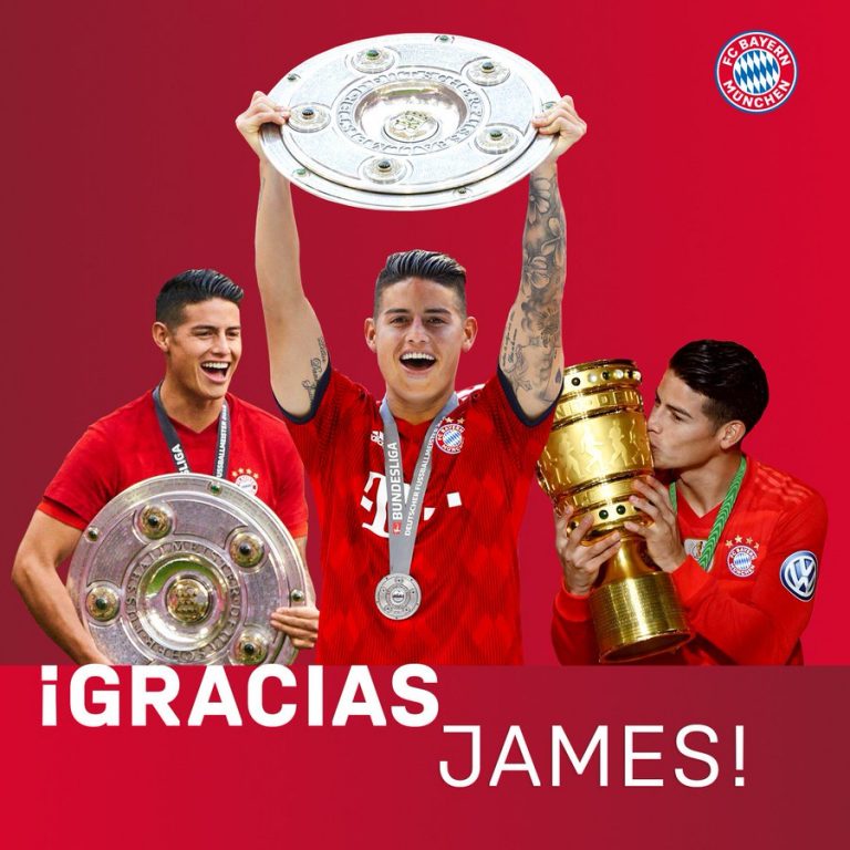 Bayern oficializó la salida de James