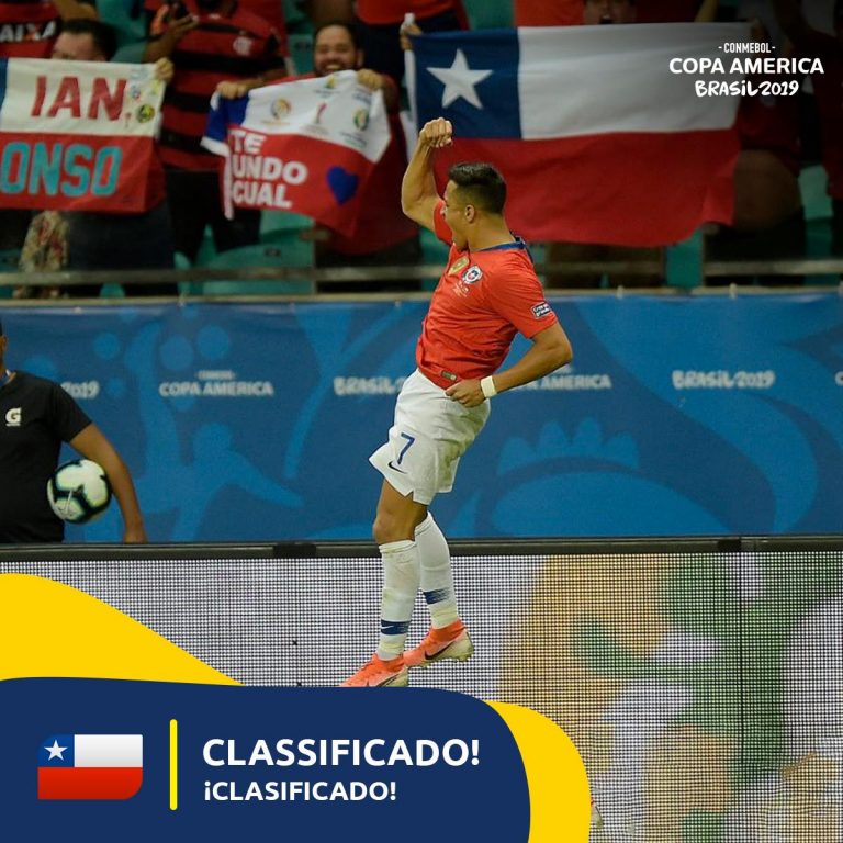 Chile rueda a cuartos de final