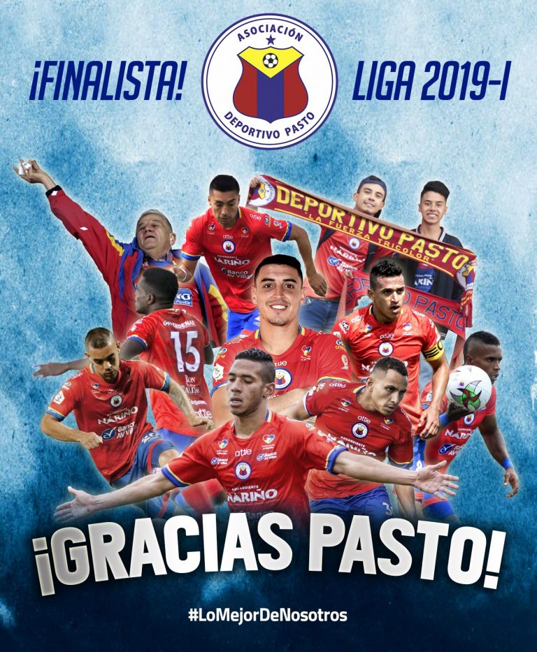 Pasto primer finalista de la Liga Aguila