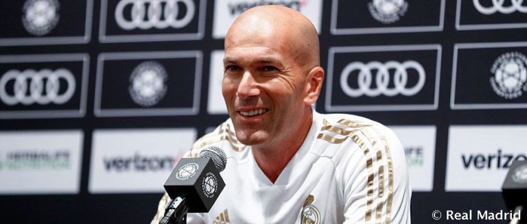 James es del Real y está en vacaciones: Zidane