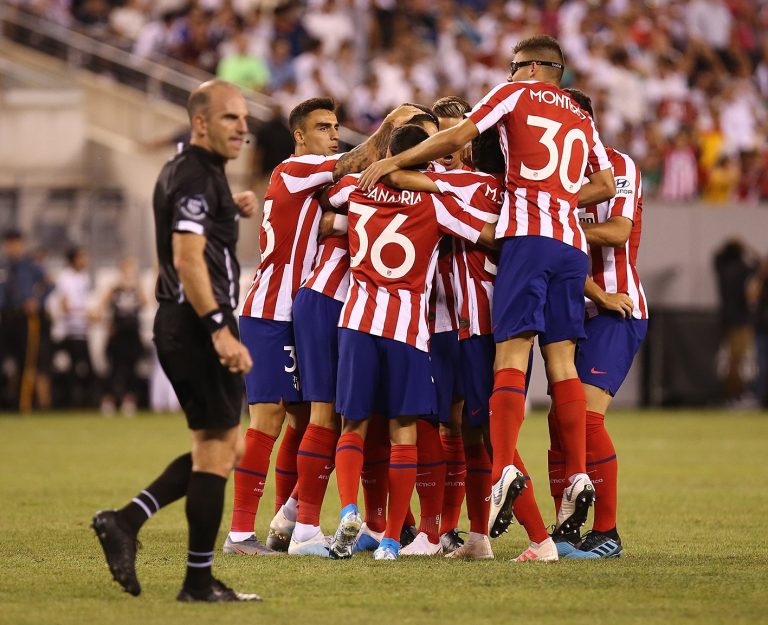 Atlético goleó al Real en amistoso celebrado en Estados Unidos