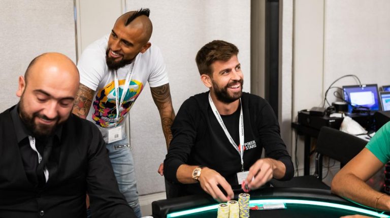 Piqué y Vidal ganan millonaria cifra jugando póker