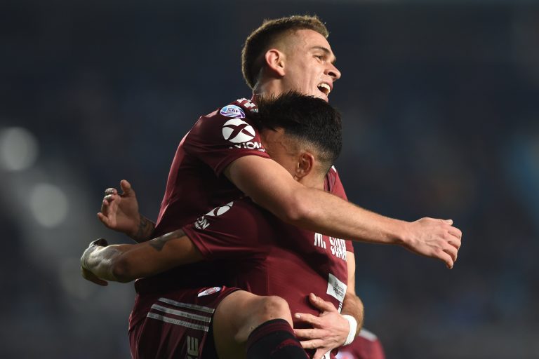 Borré y Díaz, goles en el exterior