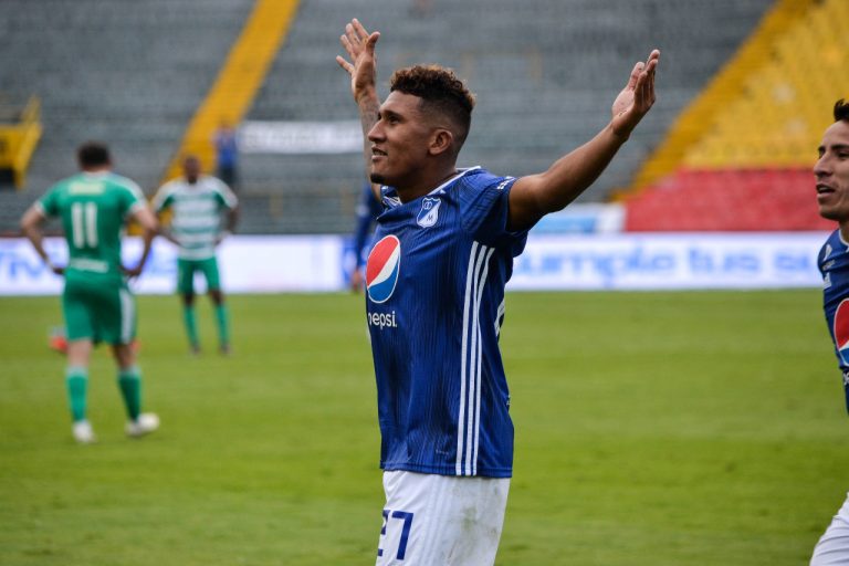 Ortíz con triplete le dio la victoria a Millonarios