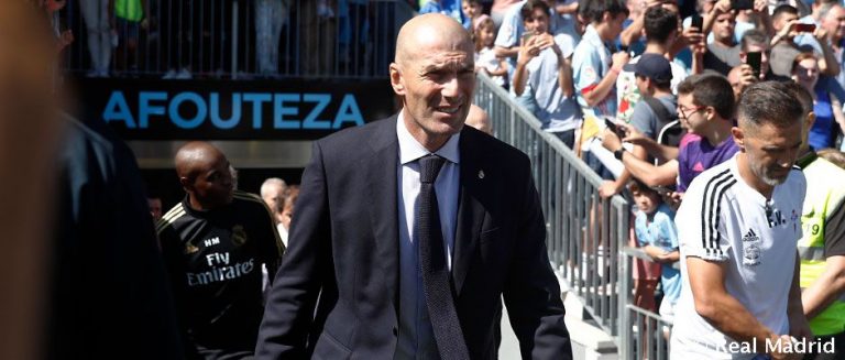 “James está contento y cuento con él”, Zidane