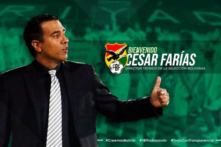 César Farías, nuevo técnico de Bolivia