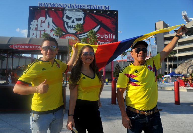 Las mejores imágenes del partido Colombia vs Venezuela