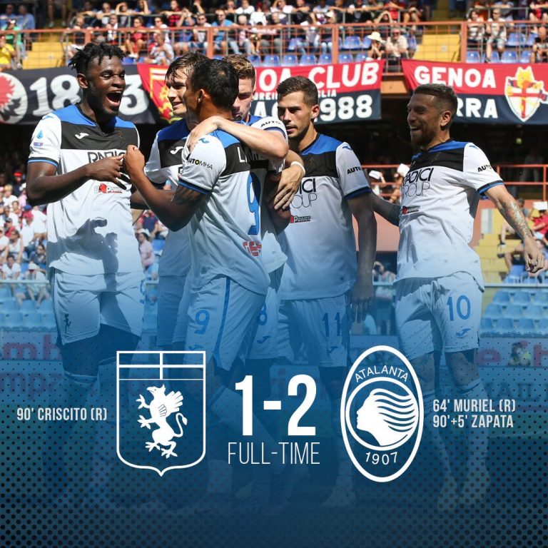 Agónica victoria del Atalanta con goles colombianos