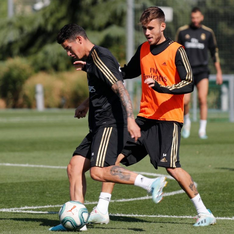 James, a tono para reaparecer con Real Madrid