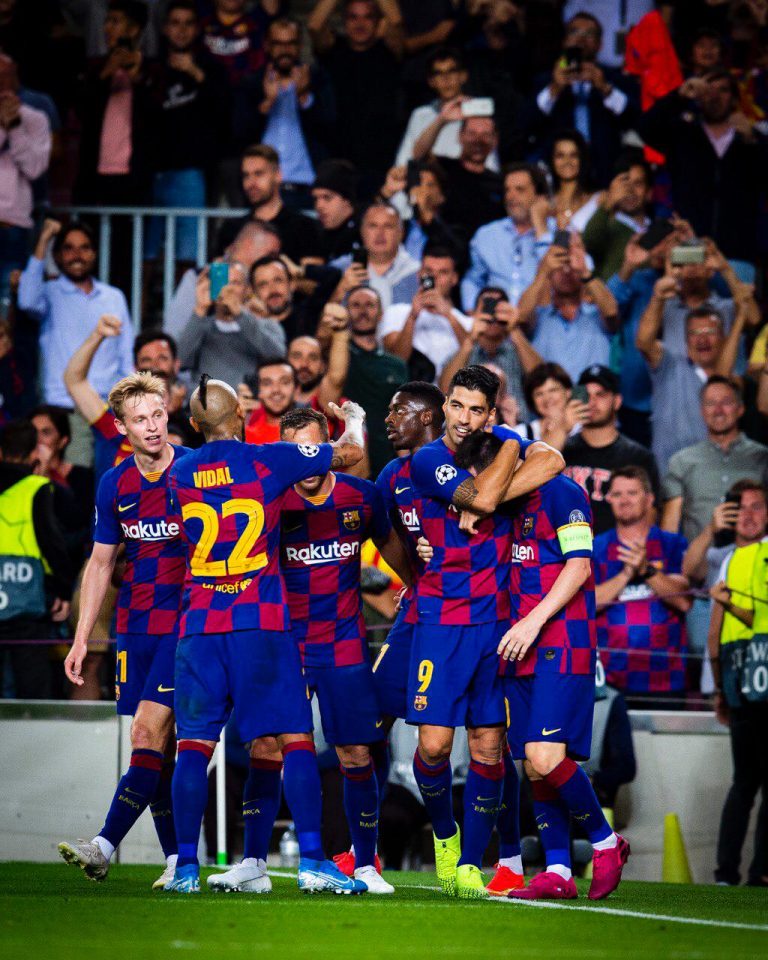 Barcelona logró su primer triunfo en Champions