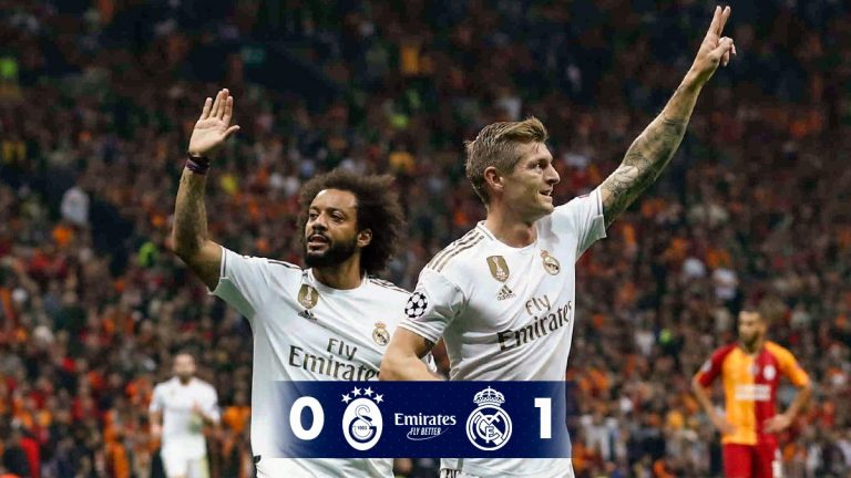 Real Madrid logró su primera victoria en Champions