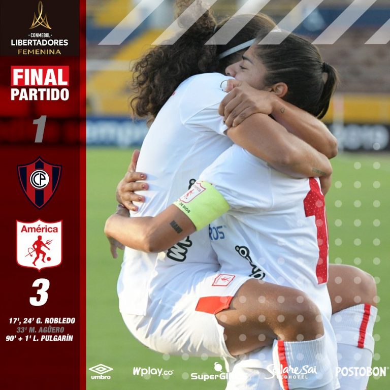 América tercero en Copa Libertadores Femenina
