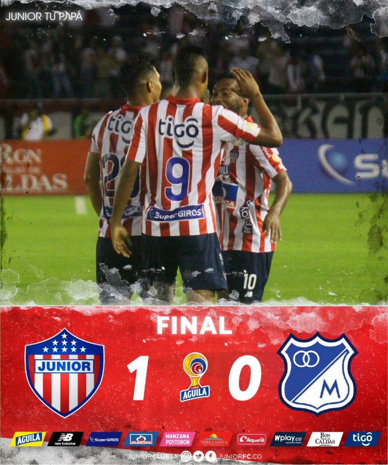 Junior y América, triunfos y asegurados en cuadrangulares