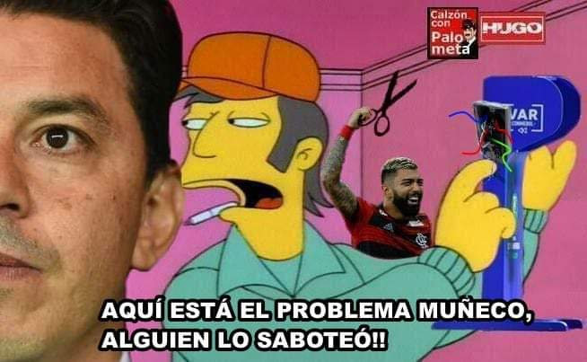 Los memes del título de Flamengo