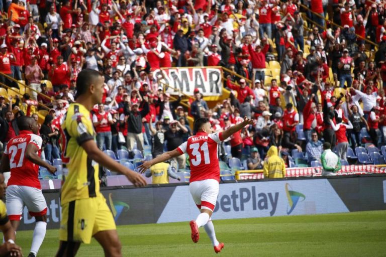 Las imágenes que dejó la victoria de Santa Fe en el Campin