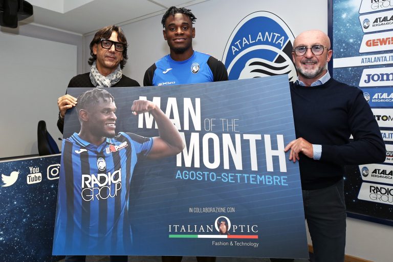 Duván Zapata nominado a premios en Italia