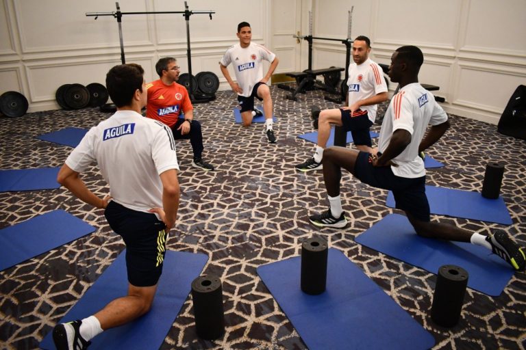 Colombia inició su concentración en Miami