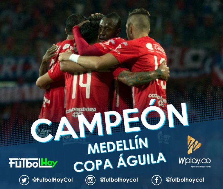 Medellín, nuevo campeón de la Copa Águila