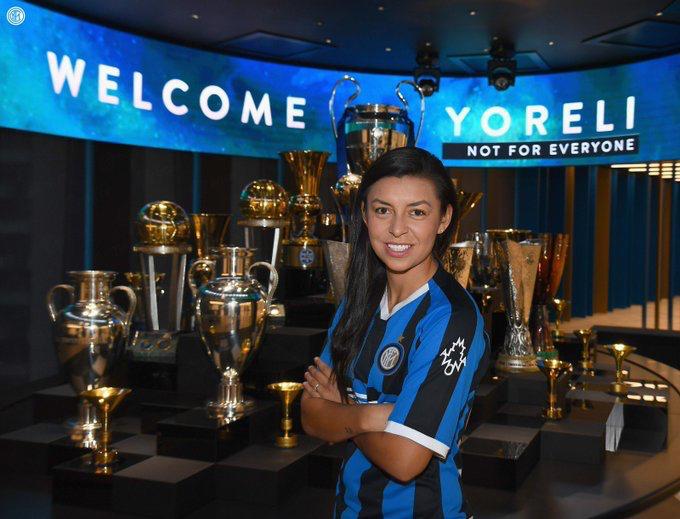 Yoreli Rincón ya está con Inter de Italia