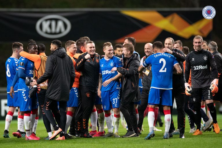 Rangers avanzó en la Liga de Europa