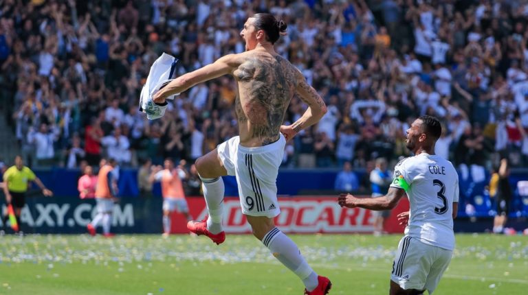 Un día como hoy: 'Ibra' marcó su primer gol en la MLS