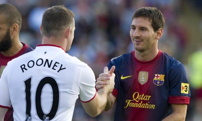 Rooney prefiere a Messi sobre Cristiano