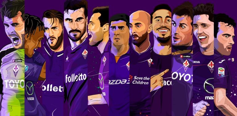 Cuadrado en equipo ideal de la Fiorentina