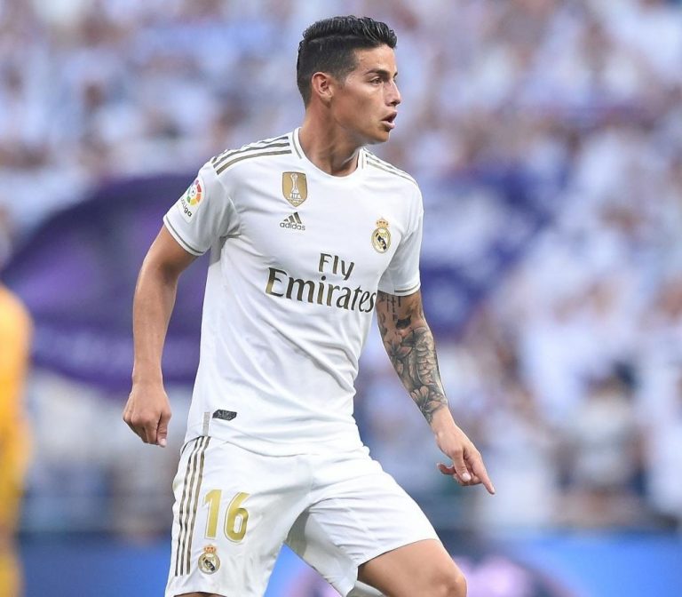 Real Madrid tasó a James