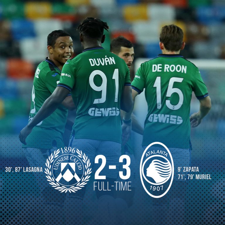Duván y Muriel, los goles de Atalanta