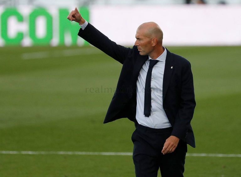 Zidane dejó la 'casa blanca'