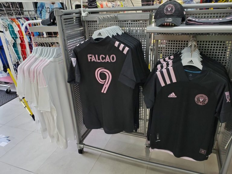 Falcao, en camisetas del Inter Miami