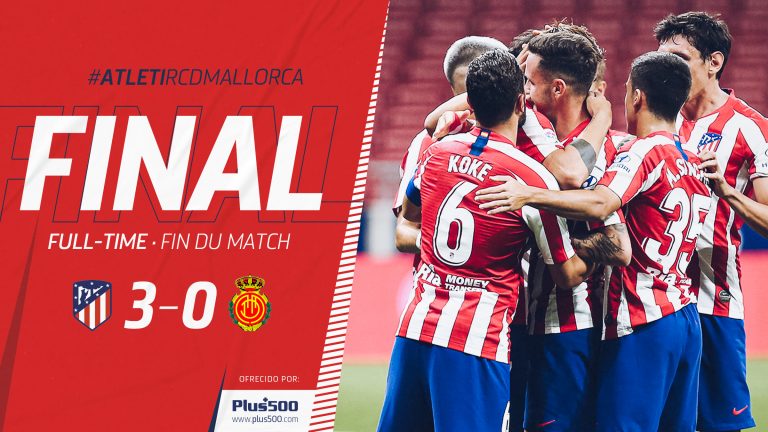 Atlético goleó y hundió al Mallorca