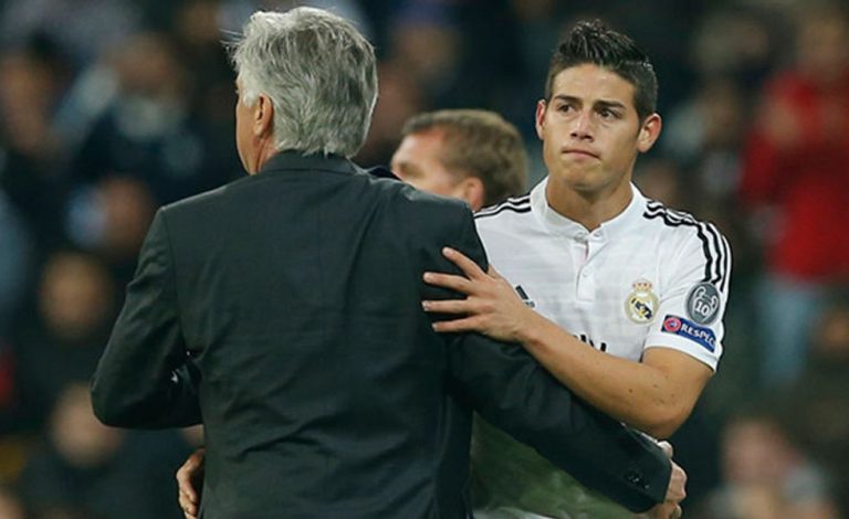 James seguirá en el Madrid: Ancelotti