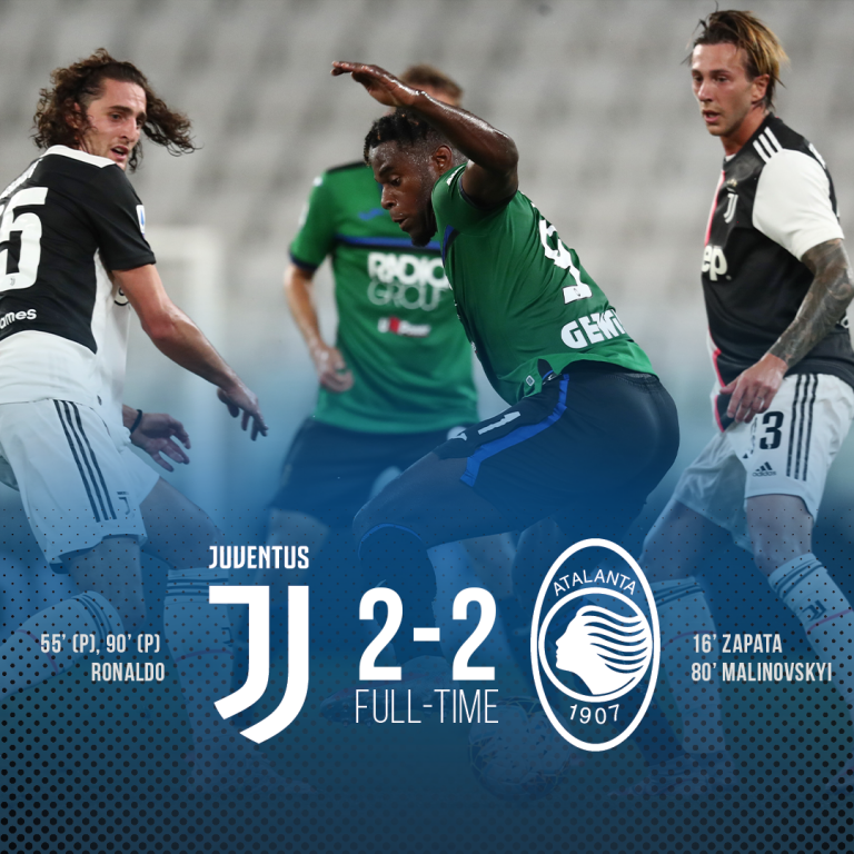 Atalanta le sacó un empate a la ‘Juve’