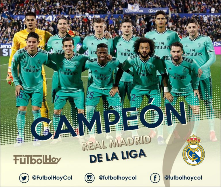 El Madrid, campeón