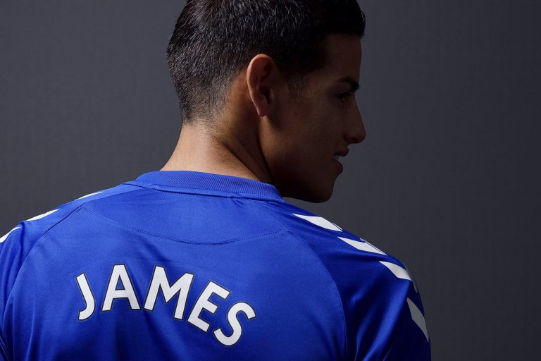 James habría llegado gratis al Everton
