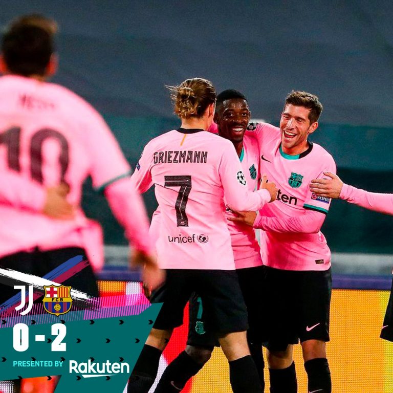 Barcelona lavó su cara en Turín