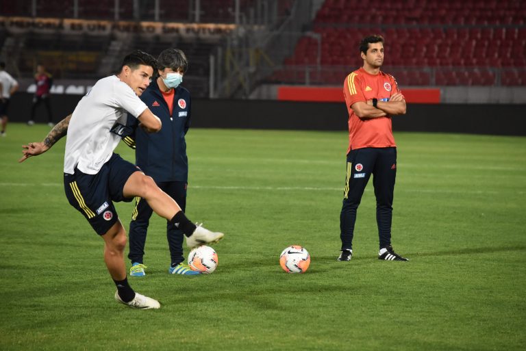 En imágenes: El entrenamiento de la Selección en Santiago