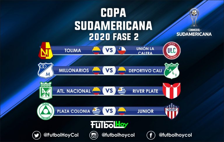 Duelo de colombianos en Copa Sudamericana