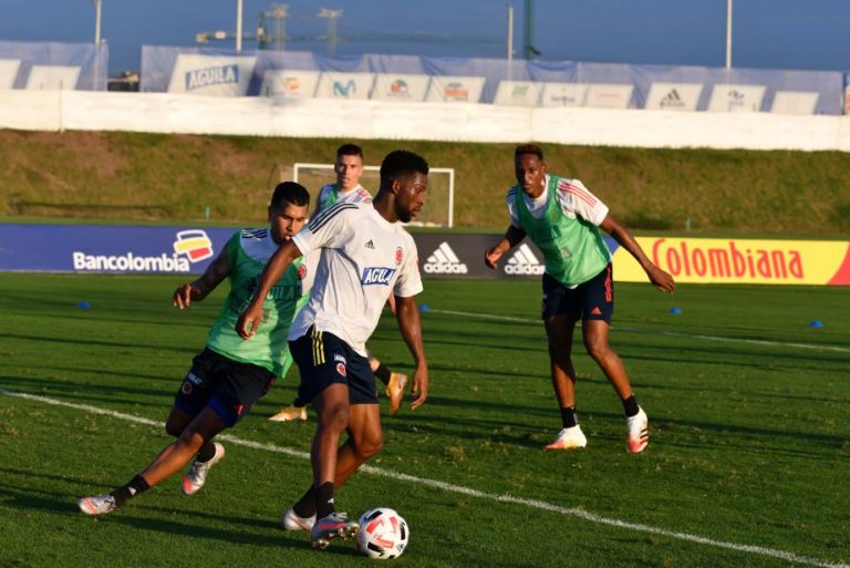 Colombia hizo la primera práctica