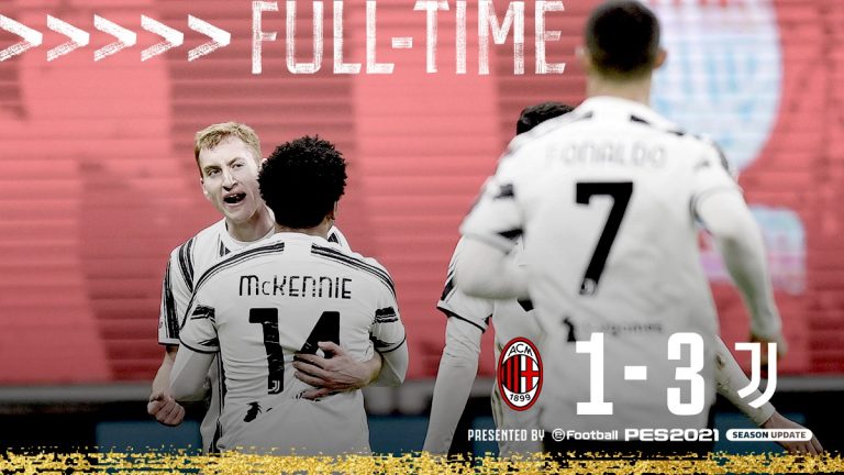 Juventus frenó al Milan