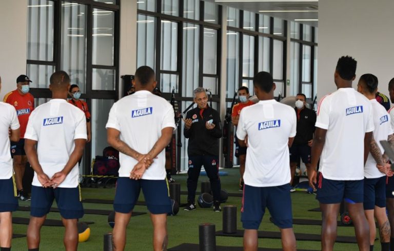 Así se vivió el primer entrenamiento del microciclo de la selección