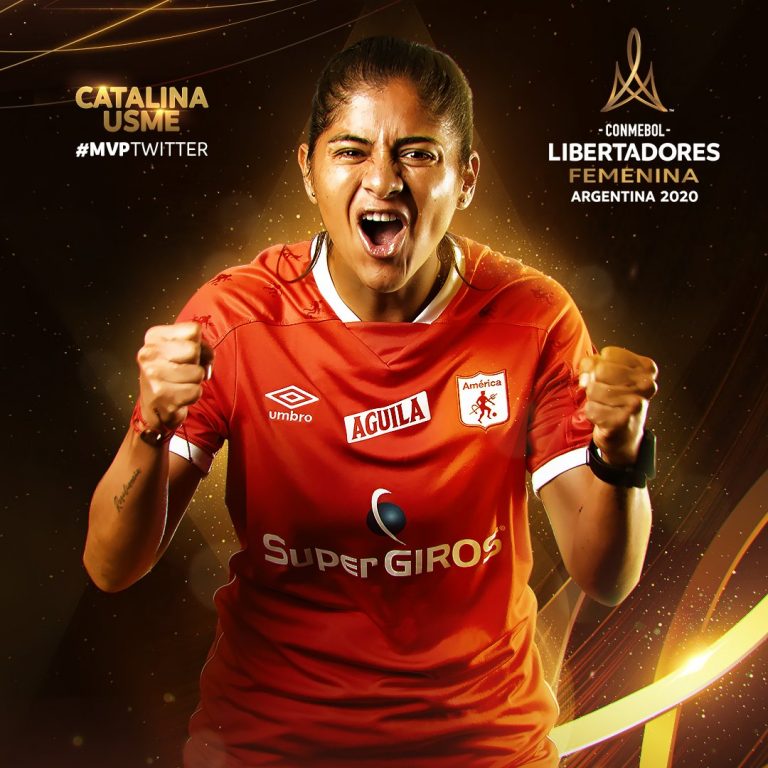 Catalina Usme, MVP de la Libertadores