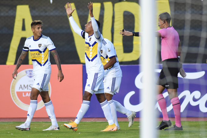 Histórica victoria de Boca, con gol colombiano