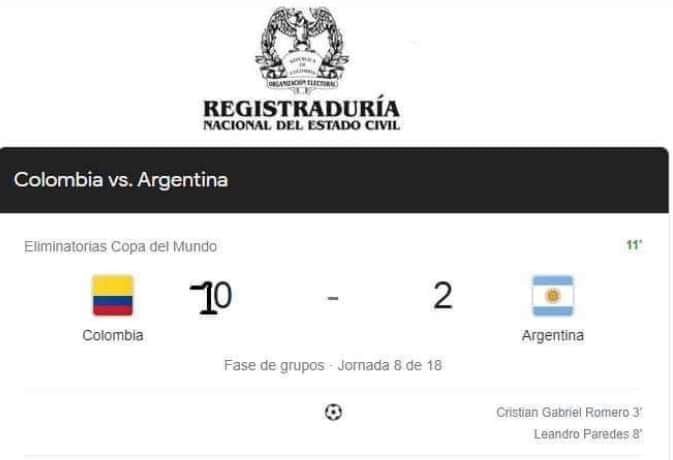 Los memes que dejó el partido Colombia - Argentina