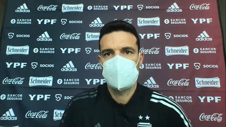 Lionel Scaloni no dio la formación de Argentina