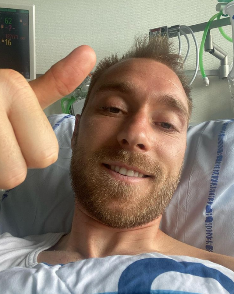Eriksen deberá recibir un desfibrilador