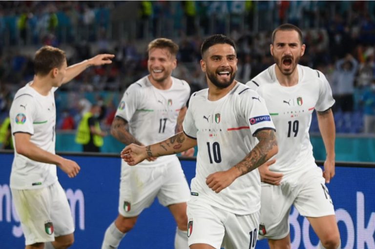 Italia estrenó con goleada la Euro
